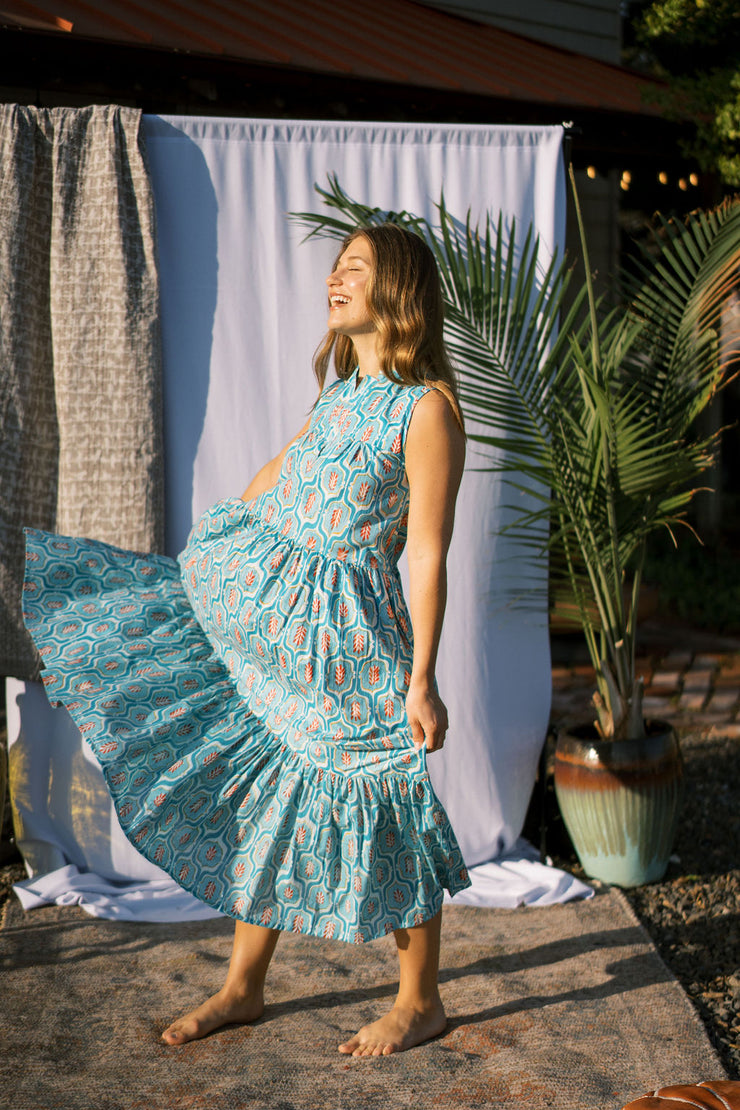 Picnic Maxi Dress Yaatree Bazaar Picnic Maxi Dress Yaatree Bazaar